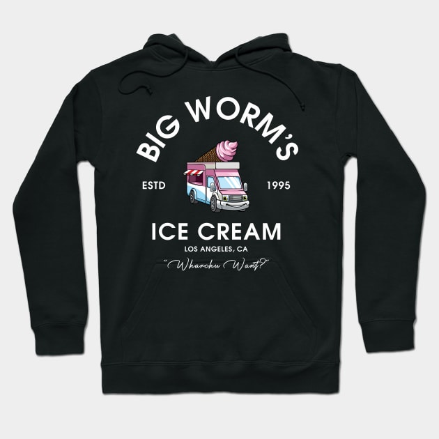 Friday Movie Big Worm Classic Art Hoodie by Anthropomorphic